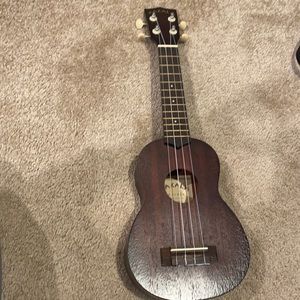 Ukulele (with stickers on back)